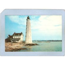 CT New London Lighthouse Postcard New London Ligththouse lighthouse_box1, ~80