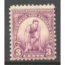 718 3c Runner Average MNH Q0358