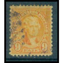 Used 641 9c Thomas Jefferson Almost Very Fine M10084