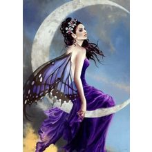 Moon Amethyst - Tree Free Greeting Card - 12506