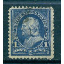 Used 264 1c Benjamin Franklin Fine Plus M02959