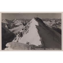 Wildspitze Sudgipfel Mountain Austria Rare Photo Postcard