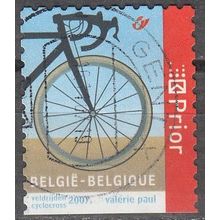 Belgique 2007 Michel 3653IIBD O Cote (2008) 1.60 € Cyclocross Cachet rond