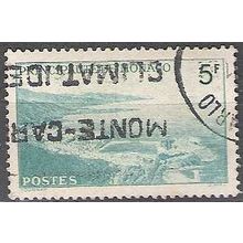 Monaco 1949 Michel 385 O Cote (2008) 0.30 € Vue générale de la principaute