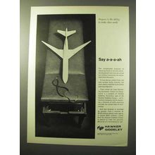 1964 Hawker Siddeley TRACE Ad - Tape Recording