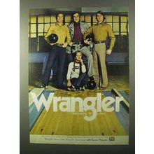 1971 Wrangler Jeans Ad - Wremember W is Silent