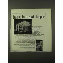 1972 Ramada Inn Ad - Invest in a Real Sleeper