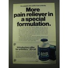 1972 Nytol Arthritis Strength Ad - Special Formulation