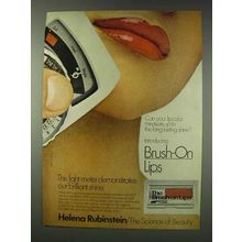 1978 Helena Rubinstein Brush-On Lips Ad