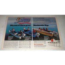 1982 Johnson Outboard Motors Ad - Weekender Rigs