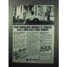 1988 Black & Decker Home Protector Security System Ad