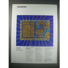 1990 Siemens Ltd. Ad - Greater efficiency at less cost