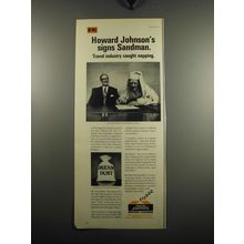 1971 Howard Johnson's Motor Lodges Ad - Howard Johnson's signs Sandman Travel