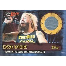 WWE TOPPS SLAM ATTAX 10th edition RING MAT MEMORABILIA Germany Enzo WWE AEW WWF