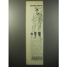 1955 Baracuta Coat Advertisement - Weather Worthy Baracuta