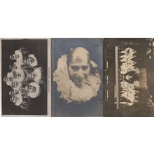 Billy Manders Quaintesques Welsh Drag Queen Clowns 3x Old Postcard s
