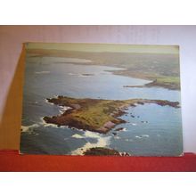 HOLY ISLAND, LIHOU, GUERNSEY used vintage postcard =
