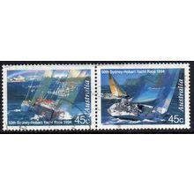 Australia 1994 50th Sydney-Hobart Yacht Race - 2 x 45c Joined Pair Used