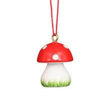 13-0026 - Christian Ulbricht Ornament - Mushroom - 1"H x .75"W x .75"D