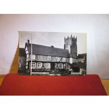 THE VICARAGE, CLAVERLEY, SHROPSHIRE. used postcard RP 1963 pm =