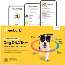 Embark Breed Identification Kit - Most Accurate Dog DNA Testing Kit - 99% Breed