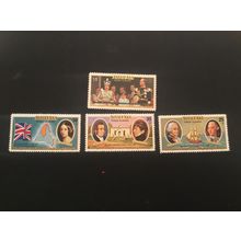 ICOLLECTZONE Aitutaki 148-151 VF NH