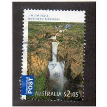 AUS 2008 $2.05 'JIM JIM FALLS' FINE USED (EBID2927)