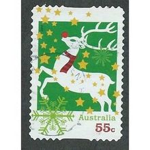AUS 2012 55c (S/A) 'CHRISTMAS' FINE USED (EBID36-125)