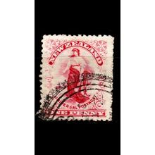 NEUSEELAND NEW ZEALAND [1901] MiNr 0098 x C ( O/used )