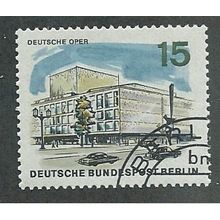 BERLIN -1965 15pf 'NEW BERLIN- OPERA HOUSE' FINE USED (EBID49-705)