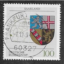 GER 1994 100pf 'SAARLAND' FINE USED (EBID52-203)