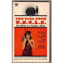 THE GIRL FROM U.N.C.L.E. 'The Birds of a Feather Affair' paper back book (1966)