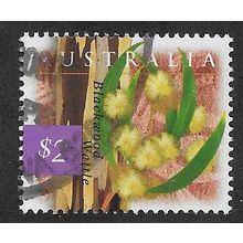 AUS 1996 $2.00 'BLACKWOOD WATTLE' FINE USED (EBID68-127)