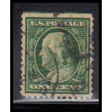 Used 374 1c Benjamin Franklin Almost Very Fine BPS K2641