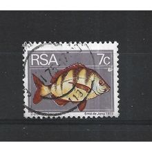 SouthAfrica.SG354 7c Bontrok Seabream.Fine Used.Sep25d