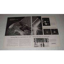 1965 Hughes Aircraft Ad - Early Bird Satellite