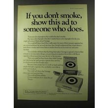 1973 Vantage Cigarettes Ad - If You Don't Smoke, Show