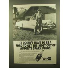 1979 Autolite Spark Plugs Ad - Doesn't Have to be