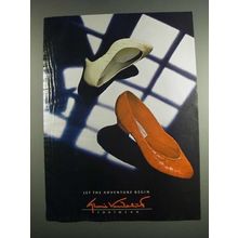 1984 Gloria Vanderbilt Footwear Ad - Adventure Begin