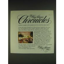 1985 Hay-Adams Hotel Ad - The Hay-Adams Chronicles No.3