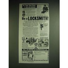 1985 Foley-Belsaw Institute Ad - Be a locksmith