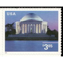 Jefferson Memorial $3.85 Priority Mail Postage Stamp Scott 3647