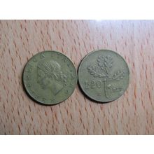 Italy 1957 20 Lire Coin