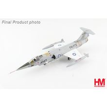 LOCKHEED F-104G STARFIGHTER 4347 CAPT. S. L. HU 3RD - HOBBY MASTER HA1072 1/72