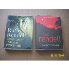 Ruth Rendell-The Rottweiler & Adam and Eve and Pinch Me - 4 Audio Cassettes