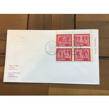 ICOLLECTZONE Canada 1974 Olympics First Day Cover FDC (F300)