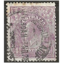 Australia 1928 SG103 4 1/2d Violet Fine Used .. ..