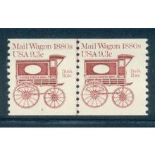 1903 9.3c Mail Wagon Fine MNH Dry Gum CNP Left 2 W0143