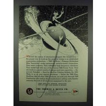1943 Thomas & Betts Electronic Ad, Staggers Imagination