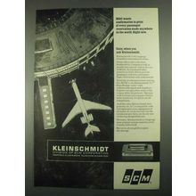 1967 SCM Kleinschmidt 311 Data Printer Ad - BOAC